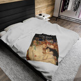 Gustav Klimt Velveteen Plush Blanket