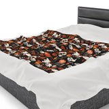 Halloween Velveteen Plush Blanket