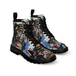 Basquiat Women's Canvas Boots