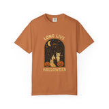 Cute Halloween Cat T-Shirt,Long Live Halloween Tee