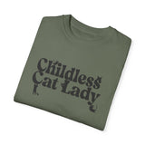 Childless Cat Lady Black Cat T-shirt