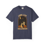 Cute Halloween Cat T-Shirt,Long Live Halloween Tee