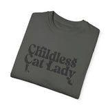 Childless Cat Lady Black Cat T-shirt