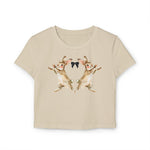 Y2K Rabbit Print Baby Tee