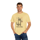 Fun Feral & Free Raccoon T-shirt