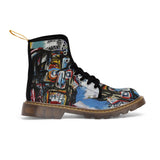 Basquiat Women's Canvas Boots