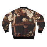 Michelangelo Caravaggio Narcissuss Bomber Jacket