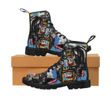 Basquiat Women's Canvas Boots