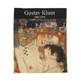 Gustav Klimt Velveteen Plush Blanket