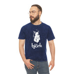 Retro Bjork Tee,Unisex Mineral Wash T-Shirt