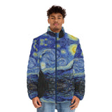 Van Gogh Men's Puffer Jacket