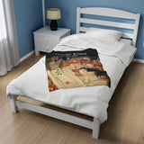 Gustav Klimt Velveteen Plush Blanket