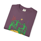 Alien Dance T-Shirt - Retro Space Art Tee