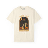 Cute Halloween Cat T-Shirt,Long Live Halloween Tee