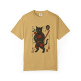 Artistic Cat Graphic T-Shirt, Unisex Tee, Animal Lover Gift