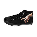 Michelangelo Hands Men's Classic Sneakers,Creation of Adam