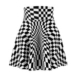 Checkerboard Skater Skirt