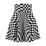 Checkerboard Skater Skirt