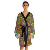 Keith Haring Long Sleeve Kimono Robe