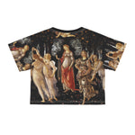 Primavera - Sandro Botticelli Crop Tee