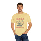 Spilling the Tea T-shirt, Fun Gift for Tea Lovers
