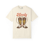 Howdy Cowboy Boots T-Shirt