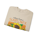 Advice from a Sunflowers Sweatshirt