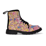 Floral Women's Canvas Boots