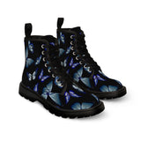 Whimsigoth Butterfly Women's Canvas Boots