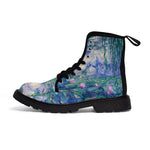 Monet Lilies Women’s Combat boots