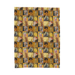 Gustav Klimt Velveteen Plush Blanket