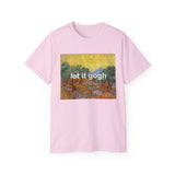 Artistic Unisex Tee - 'Let It Gogh' Botanical Design