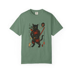 Artistic Cat Graphic T-Shirt, Unisex Tee, Animal Lover Gift