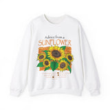 Advice from a Sunflowers Sweatshirt