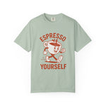 Espresso Yourself T-Shirt, Funny Coffee Tee