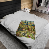 Hieronymus Bosch Velveteen Plush Blanket