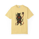 Artistic Cat Graphic T-Shirt, Unisex Tee, Animal Lover Gift