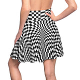 Checkerboard Skater Skirt