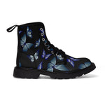 Whimsigoth Butterfly Women's Canvas Boots