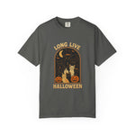 Cute Halloween Cat T-Shirt,Long Live Halloween Tee
