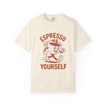 Espresso Yourself T-Shirt, Funny Coffee Tee