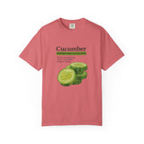 Cucumber Graphic T-shirt, Funny Vegetable Tee