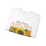 Advice from a Sunflowers Sweatshirt