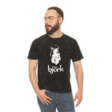 Retro Bjork Tee,Unisex Mineral Wash T-Shirt