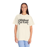 Childless Cat Lady Black Cat T-shirt