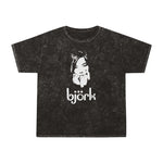 Retro Bjork Tee,Unisex Mineral Wash T-Shirt