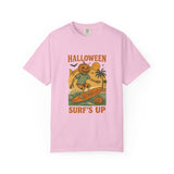 Unisex Halloween Surf T-Shirt, Vintage Surfing Tee