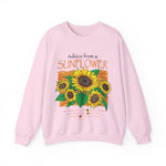 Advice from a Sunflowers Sweatshirt