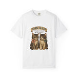 Cats Graphic T-shirt, Fun Cat Lovers Tee