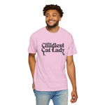 Childless Cat Lady Black Cat T-shirt